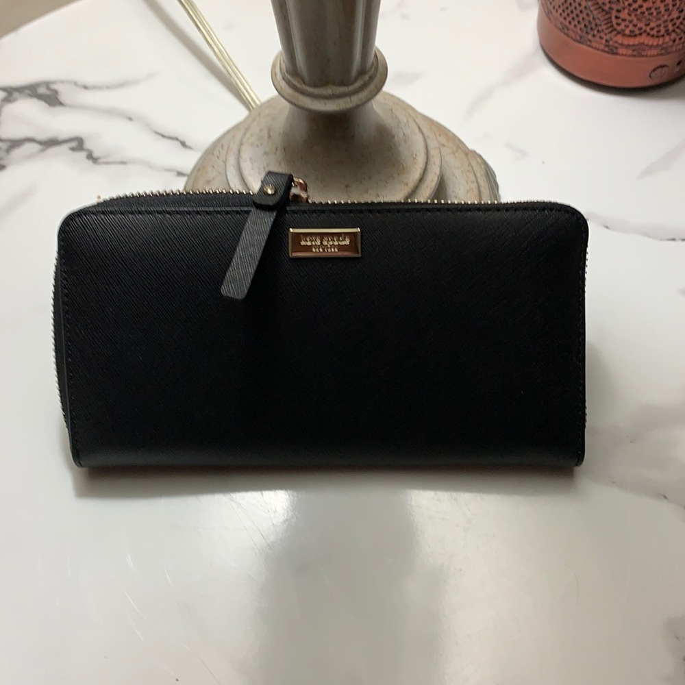 Kate Spade Large Continental Wallet Black